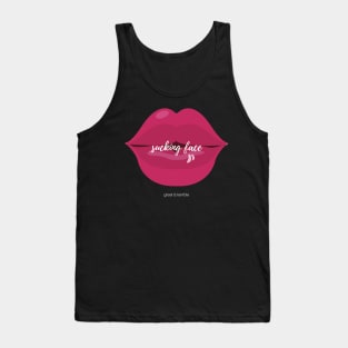 SUCKING FACE (Dark) Tank Top